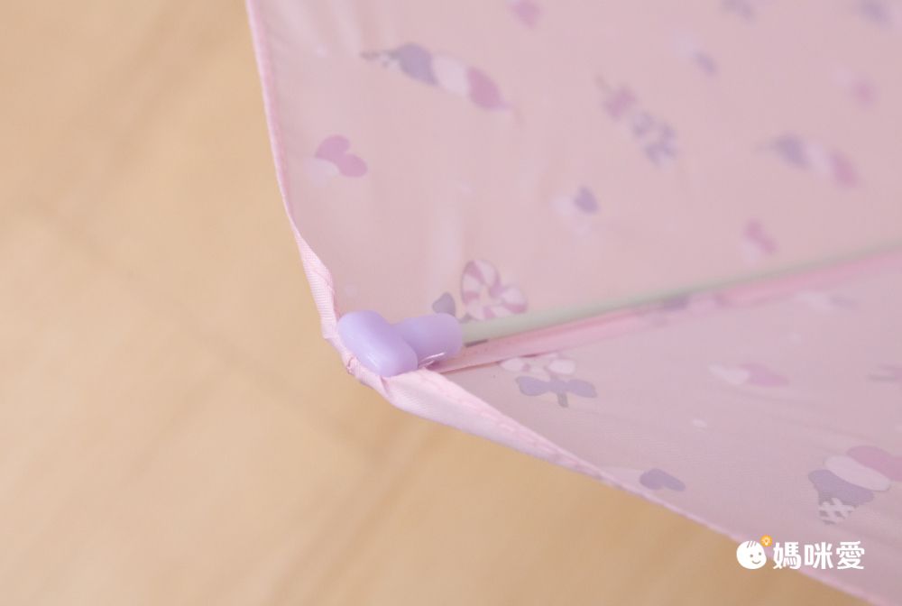 akachan honpo - 透明窗雨傘-冰淇淋-粉紅色