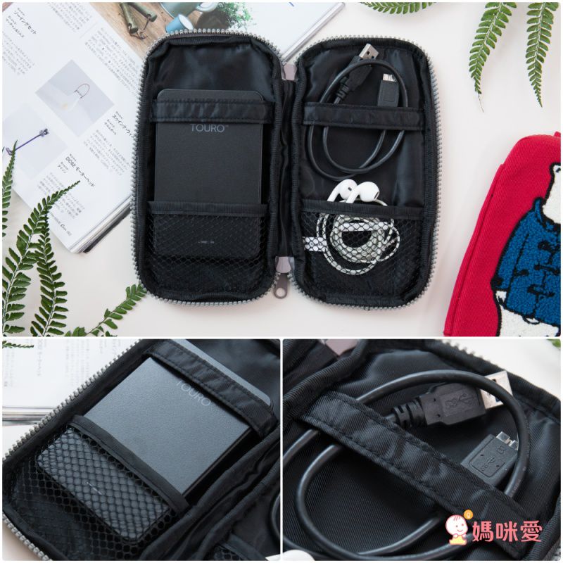 日本大人気！ Beiiows x Disney 迪士尼化妝包｜POLAR BEAR多功能收納包