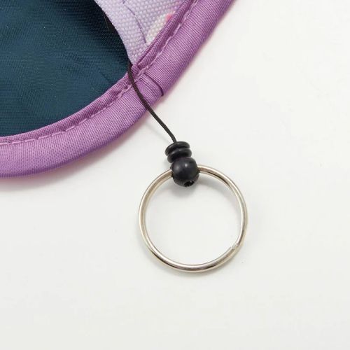 日本千趣會 - 撥水加工 鑰匙套-點點-紫 (13x8cm)