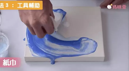 kidzcrayon - 兒童無毒顏料(手指膏/流體畫)250ml補充瓶-白