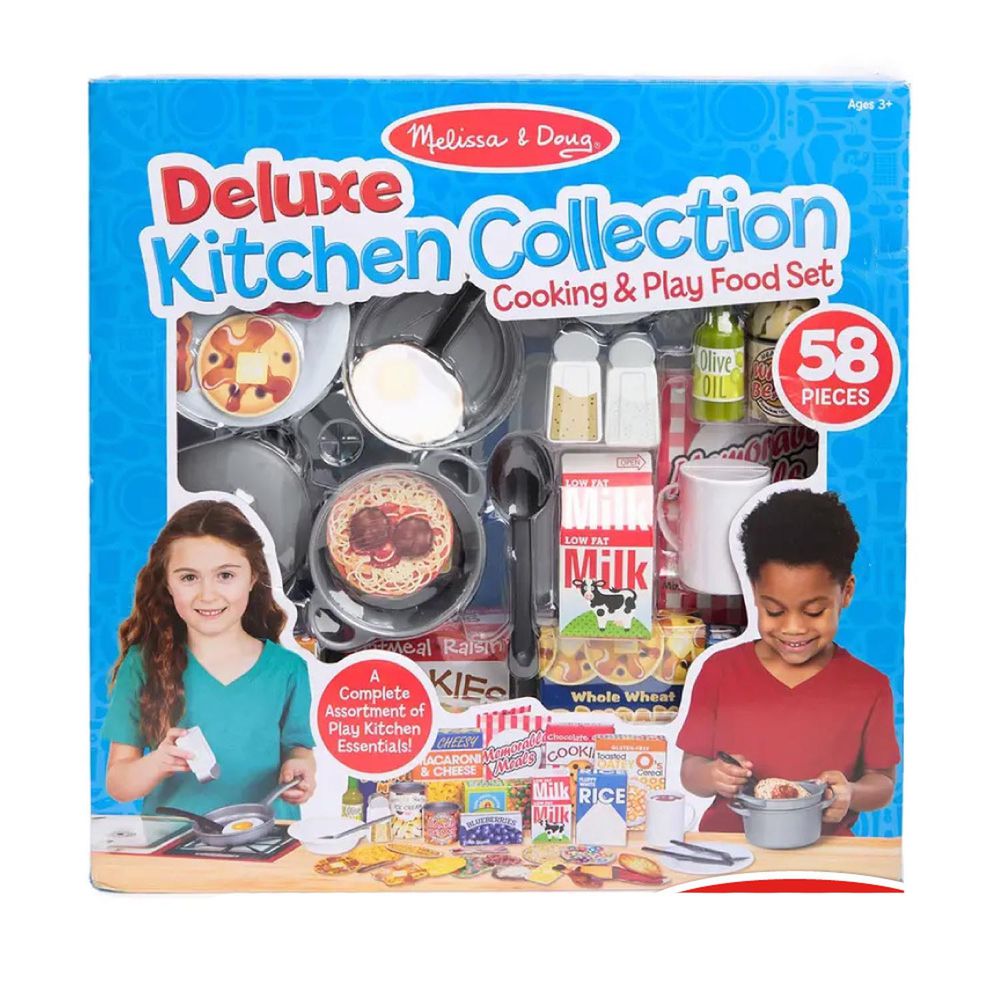 美國瑪莉莎 Melissa & Doug - 豪華廚房烹飪遊戲套組-限定款