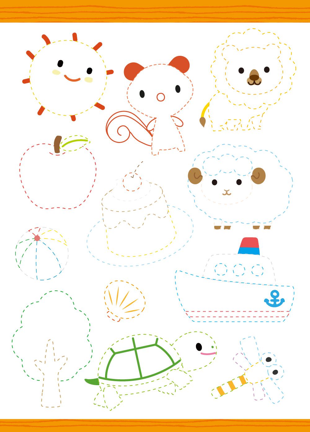 凹槽練習本：我的第一套魔法練習寫字書-基礎運筆-內含1本魔法練習寫字書、1款小魚造型握筆器、1隻可愛筆管、4支魔法消失筆芯