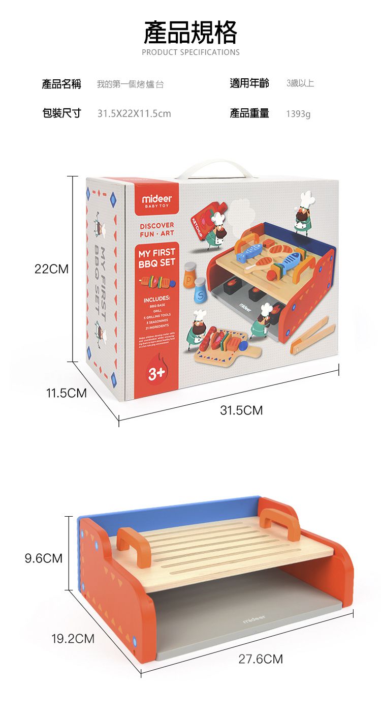MiDeer - 我的第一個烤爐台