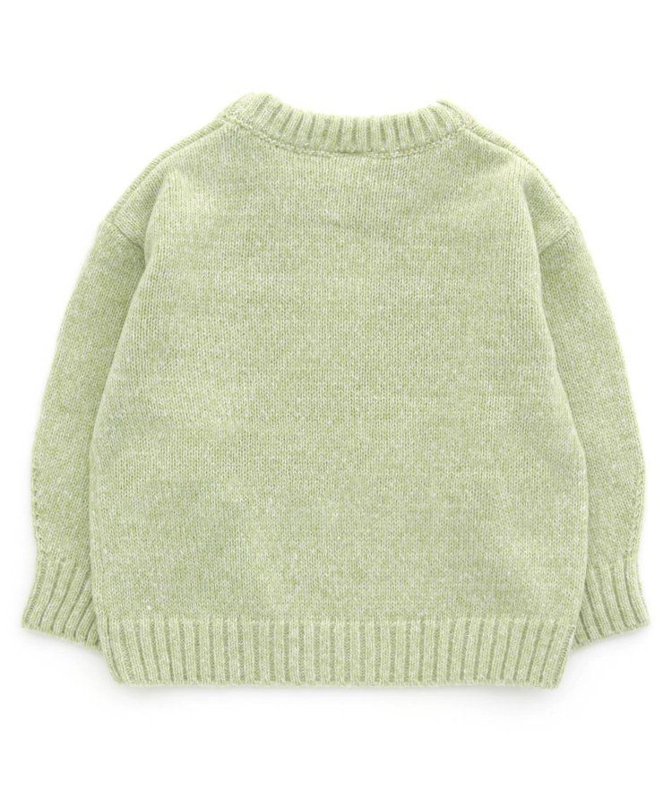 日本 apres les cours - 甜蜜冰淇淋色系針織上衣-象牙