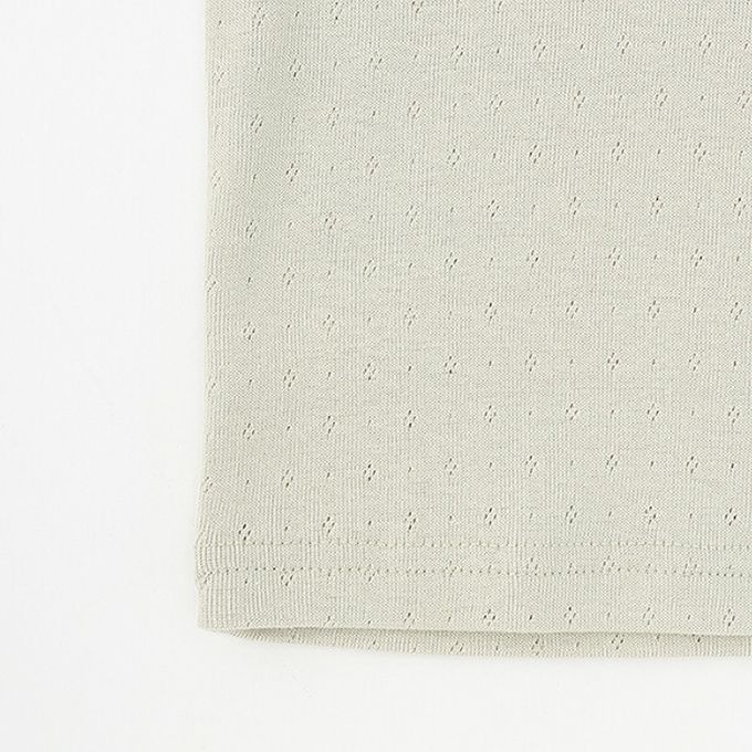 日本 Lycee mine - 100%棉 優雅法式植絨印花長袖上衣-黑