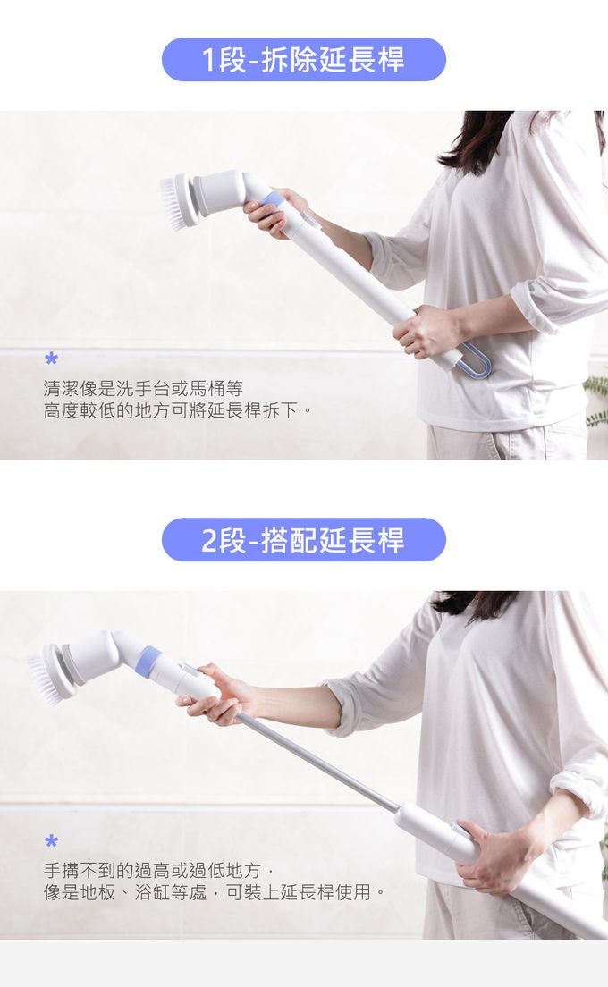 韓國OHELLA Neospin - NEW NEOSPIN 無線浴室清掃機-OA-NS03