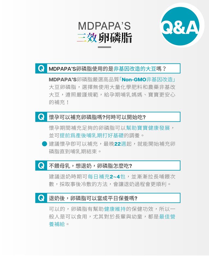 卵磷脂Q&A,卵磷脂疑問,非基因改造