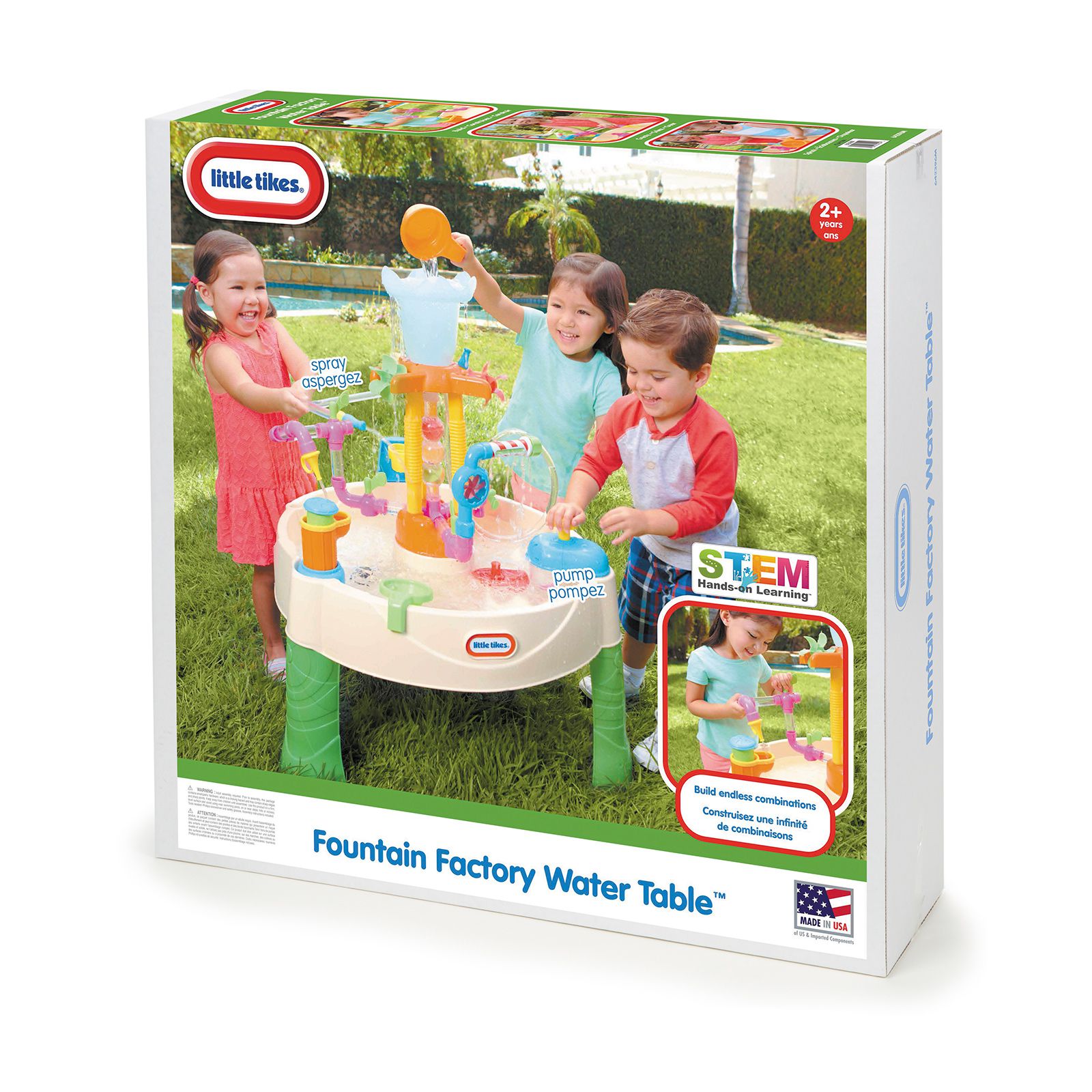 美國 Little Tikes - 百變水管噴泉