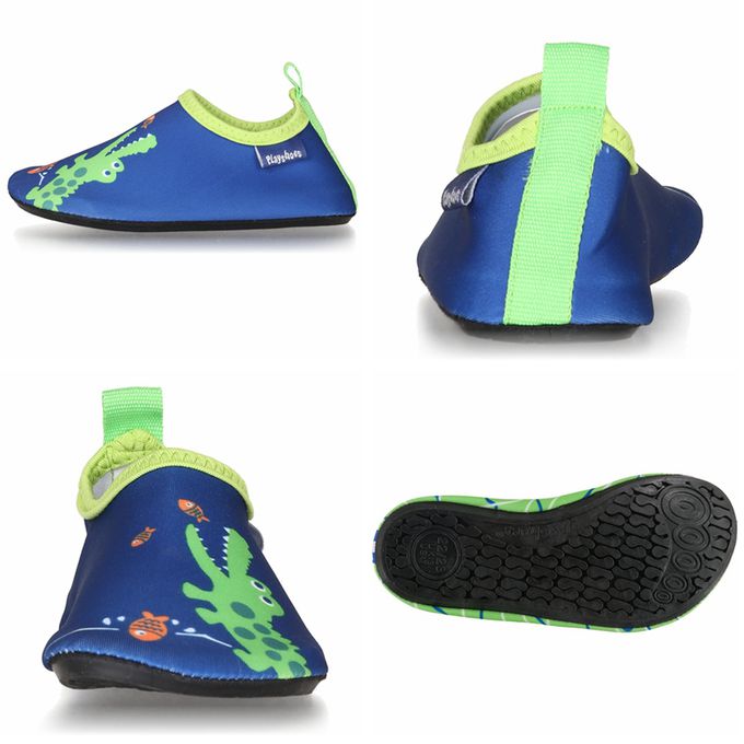 德國Playshoes - 抗UV 水陸兩用沙灘懶人童鞋-鱷魚