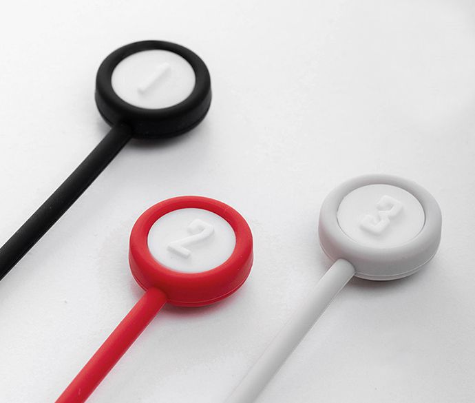 日本霜山 - 磁吸式萬用矽膠綁扣掛繩-9入