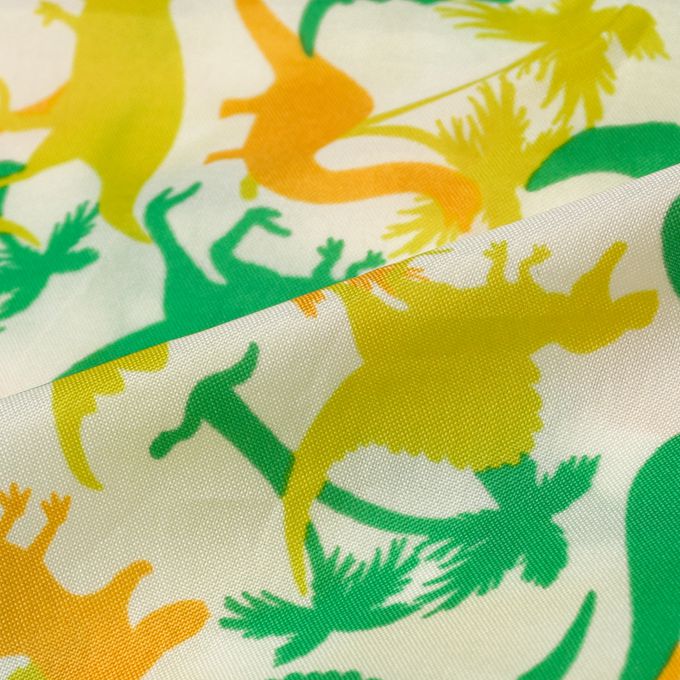 akachan honpo - 雨衣-恐龍-黃色