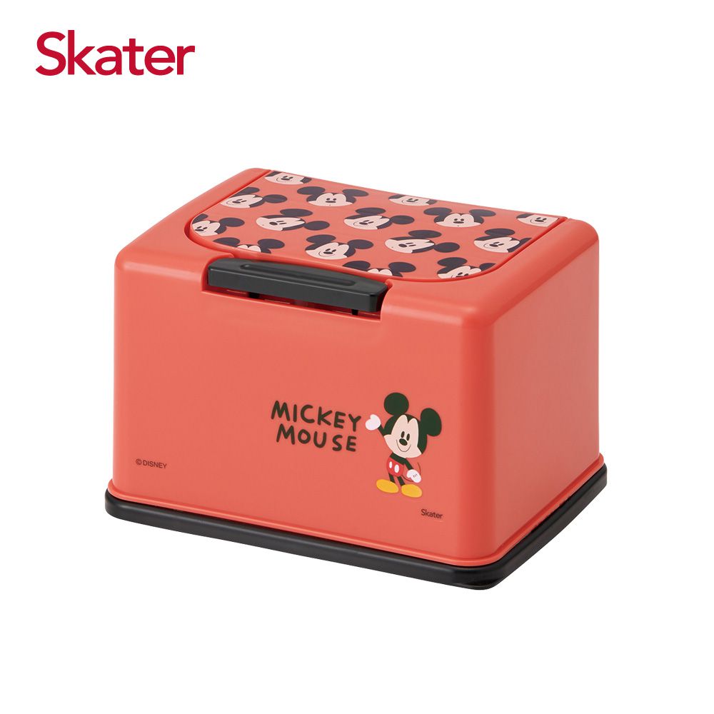 日本 SKATER - 兒童口罩盒-米奇紅