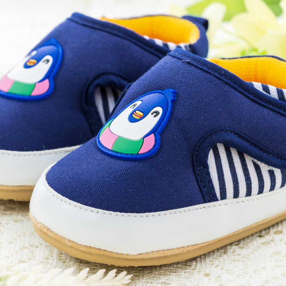 nikokids - 軟Q底學步鞋-藍色(SG568)