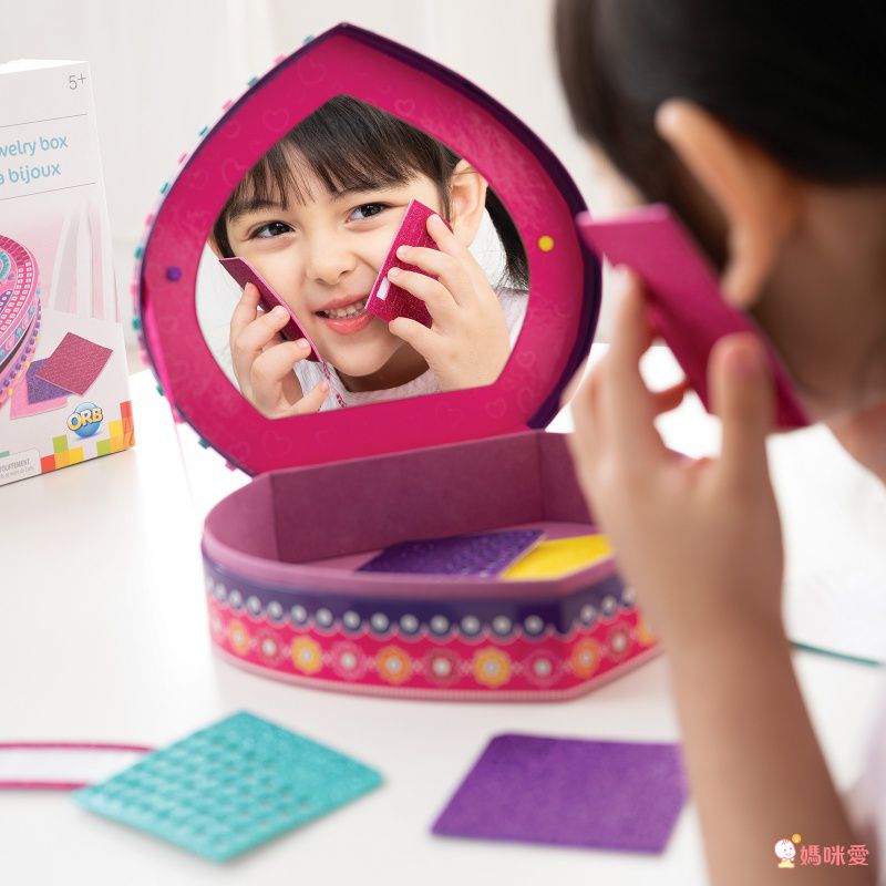 加拿大 Sticky Mosaics - 馬賽克拼貼-珠寶收藏盒-821 pcs