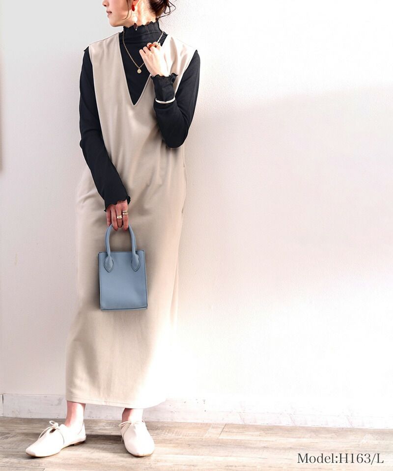 日本 Classical Elf - 木耳領薄長袖上衣/內搭-咖啡