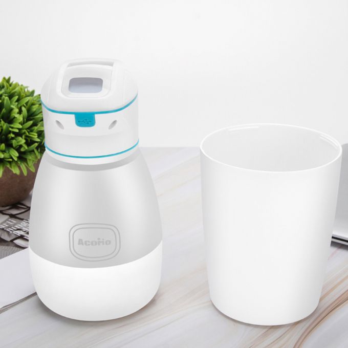 AcoMo - PS III 90秒隨身奶瓶殺菌器-附大小底座-藍-385g