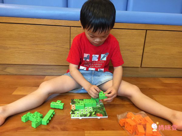 AniBlock 安尼博樂 - AR積木拼圖-2色-(橘色&綠色)