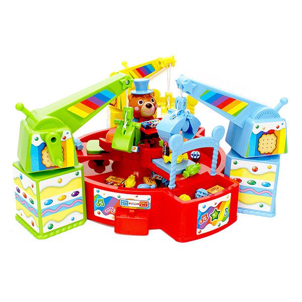 MEGAHOUSE - 桌遊團康 益智玩具 電動聲光桌上型夾糖果機 糖果抓抓樂 附中文說明書