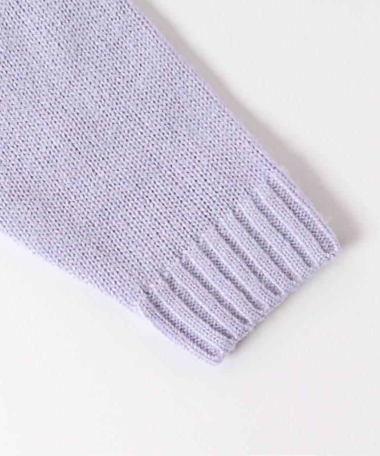 日本 apres les cours - 浪漫設計針織毛衣(可機洗)-小花-卡其