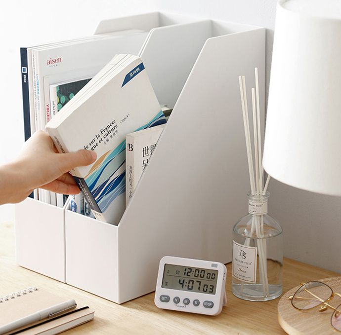 日本霜山 - 10cm面寬隙縫可疊式分類收納盒 (高24cm)-3入