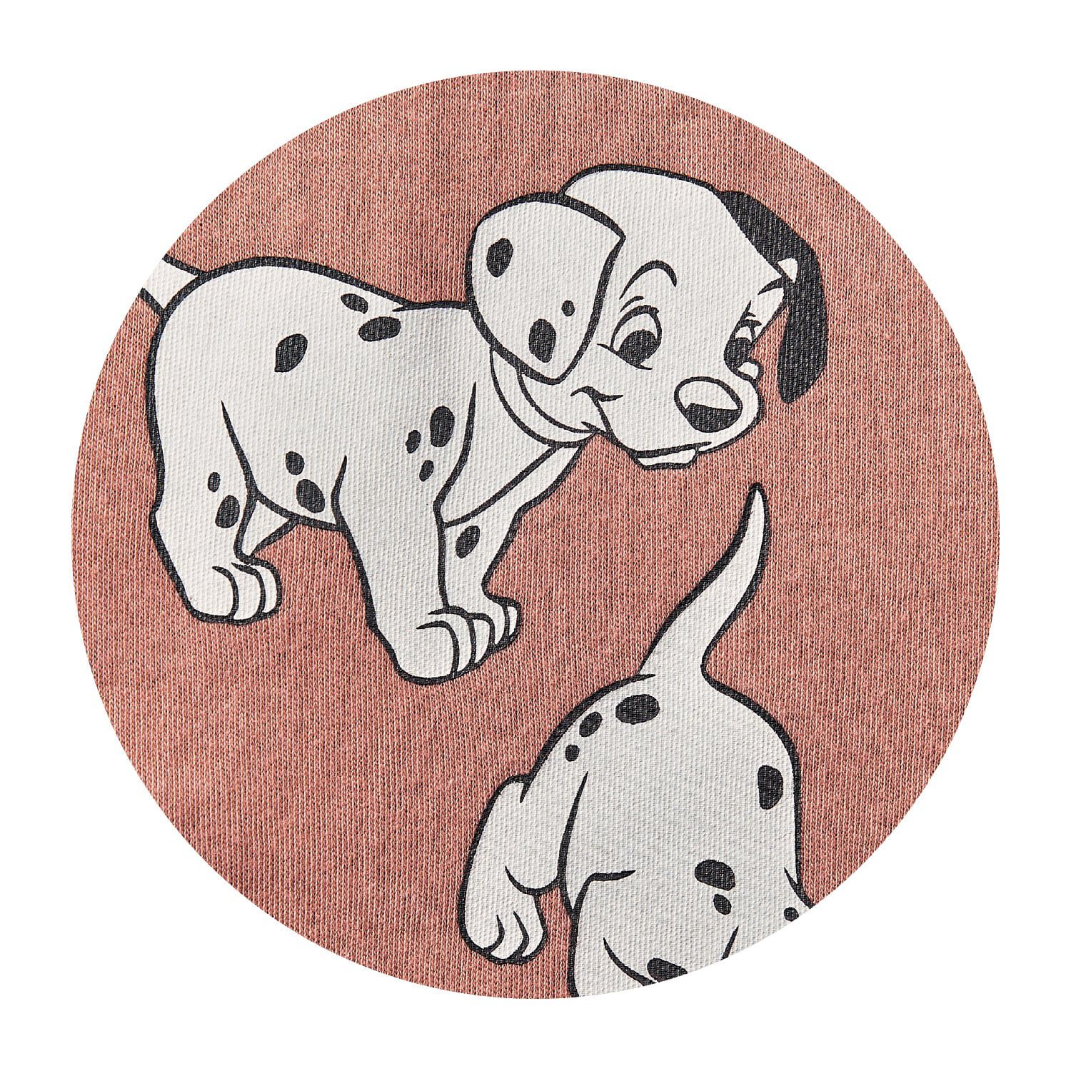 日本千趣會 - 迪士尼 柔軟家居休閒長褲-米奇花草-深灰