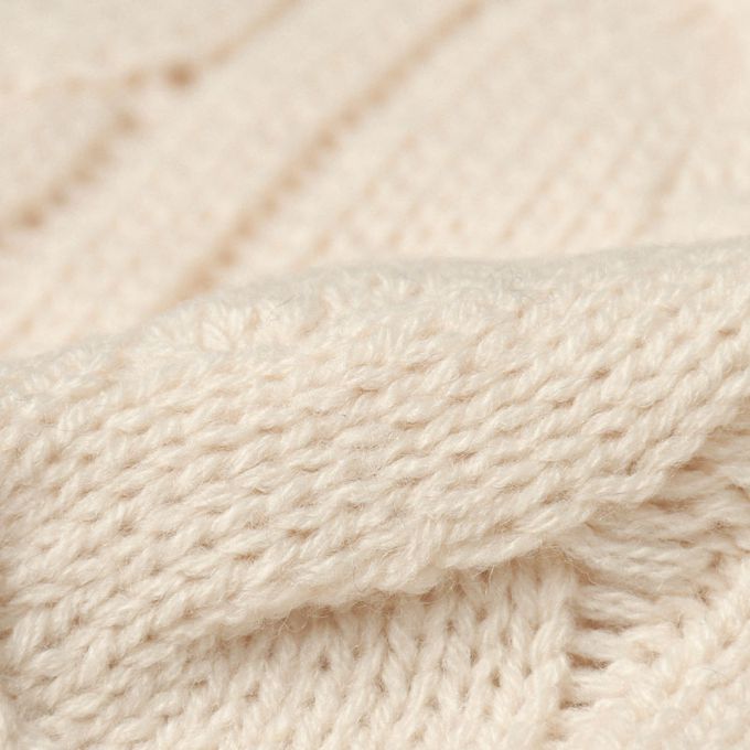 akachan honpo - 針織背心.-米白色