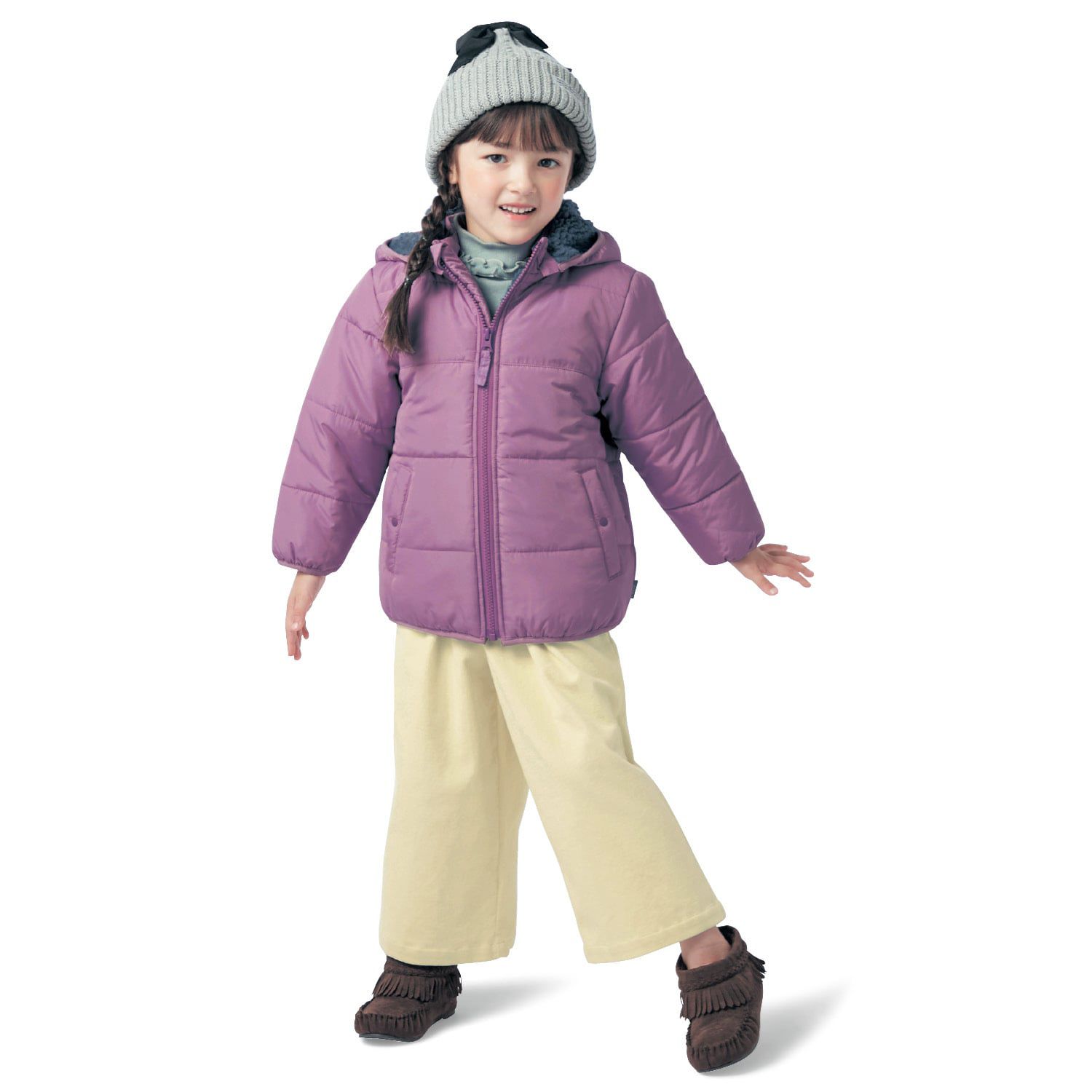 日本千趣會 - GITA 防潑水高機能鋪棉保暖外套-薰衣草