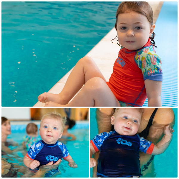 英國 Close - Pop-in嬰兒抗UV防曬泳衣-鯨魚