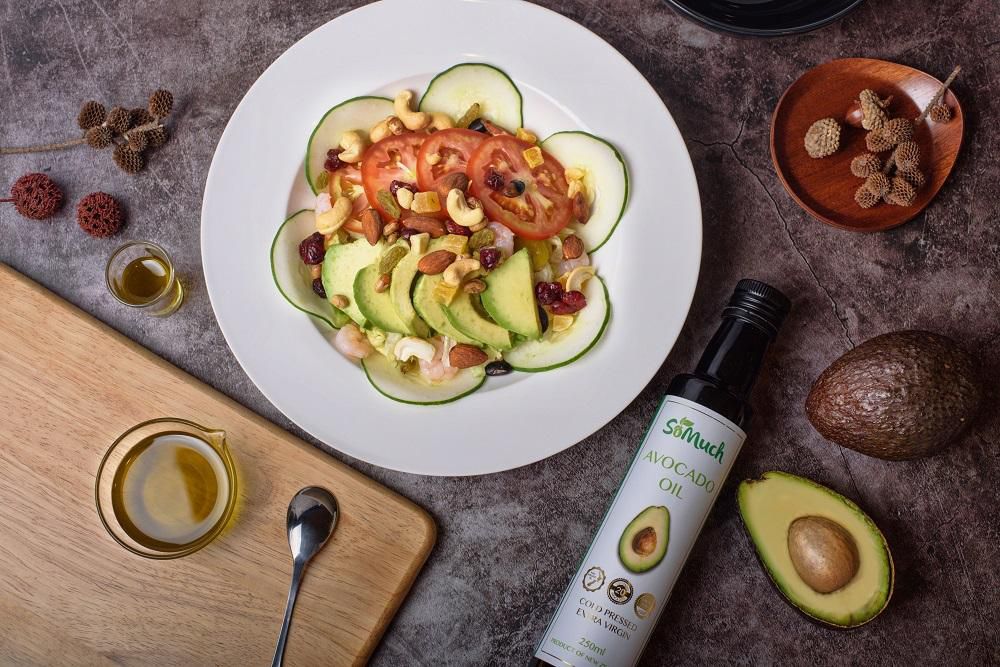 壽滿趣-紐西蘭Somuch - 頂級優惠兩件組-頂級冷壓初榨酪梨油+酪梨油醋醬-250ml*2