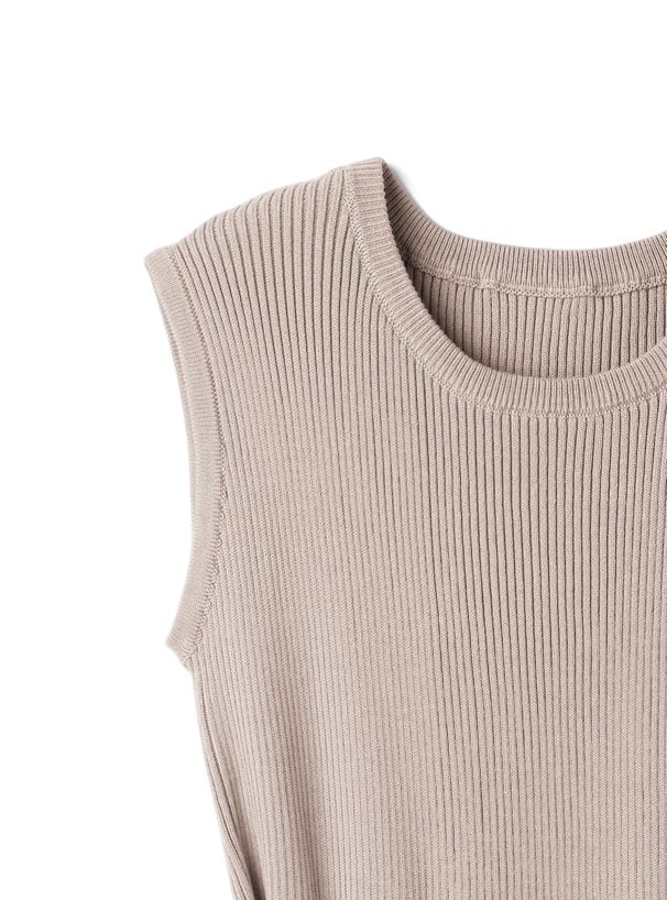 日本 GRL - 顯瘦大蝴蝶結綁帶無袖洋裝-黑