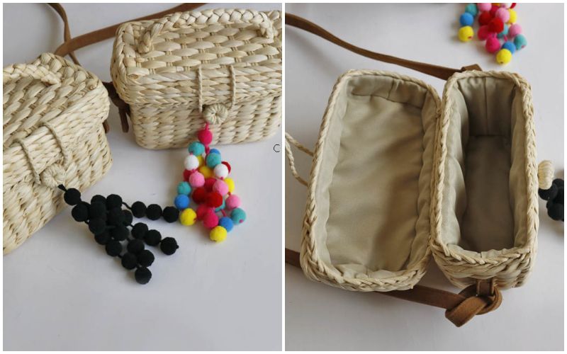 日本妞夏日最愛。草編包Ｘ編織包