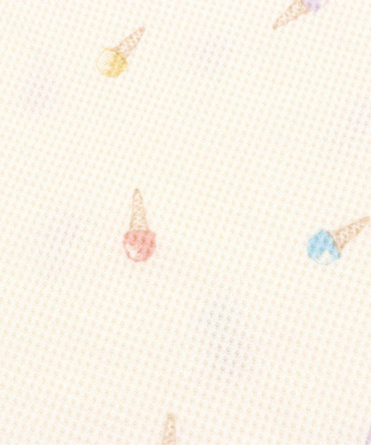 日本 apres les cours - 舒適華夫格短袖成套家居服-車車-灰藍