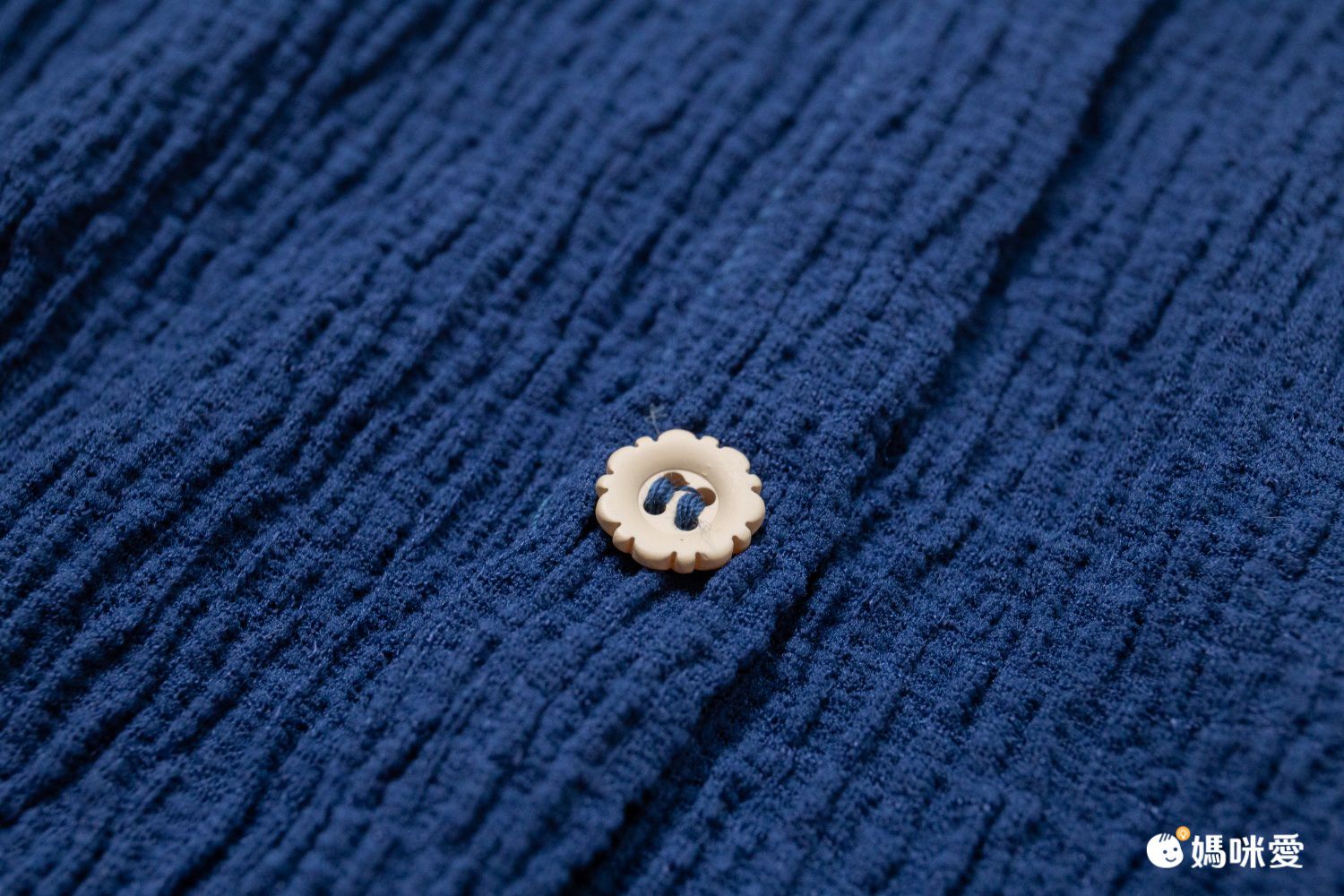 基礎百搭方領長袖上衣-藍色