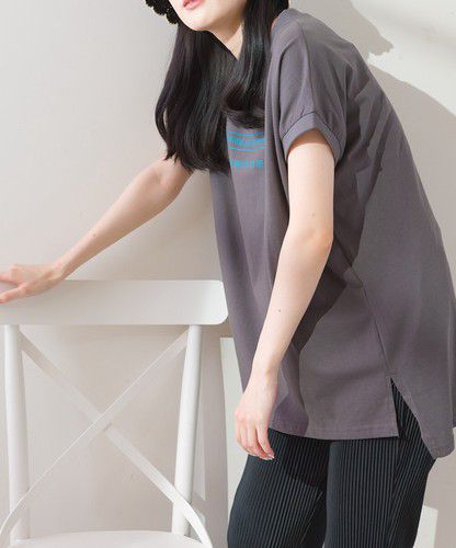 日本 Bou Jeloud - 100%純棉透氣簡約短袖上衣-焦糖橘