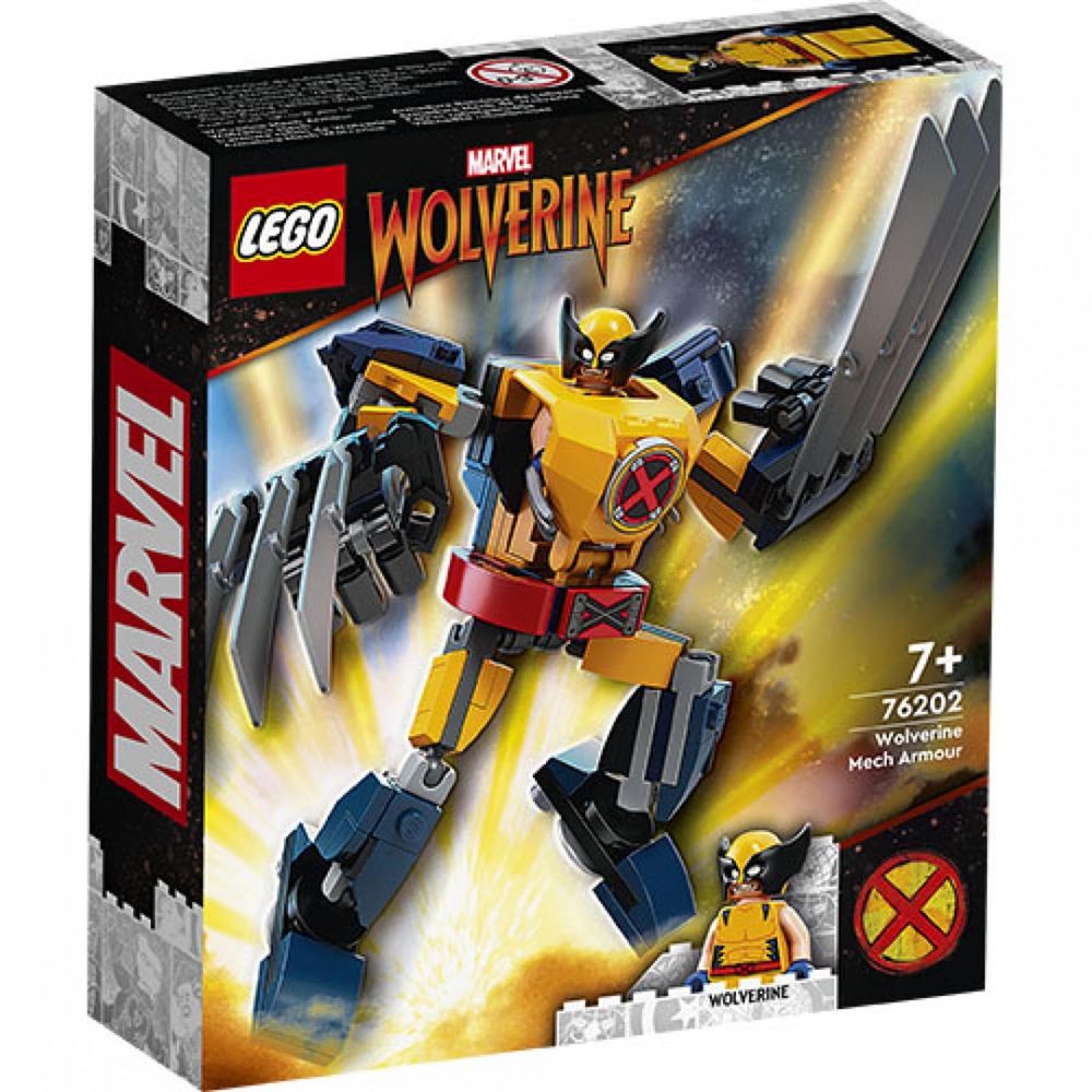 樂高 LEGO - 樂高積木 LEGO《 LT76202》SUPER HEROES 超級英雄系列 - Wolverine Mech Armor-141pcs