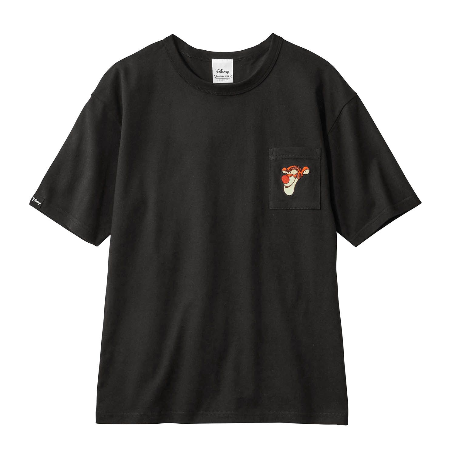 日本千趣會 - 迪士尼角色口袋短袖上衣(大人款)-杯麵-米白