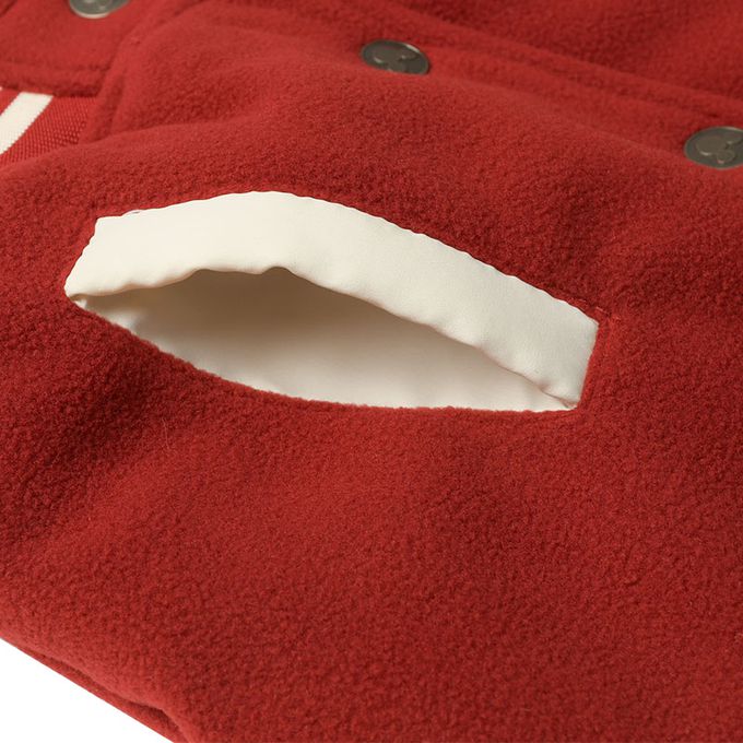 akachan honpo - 美式棒球外套-米奇&米妮-紅色