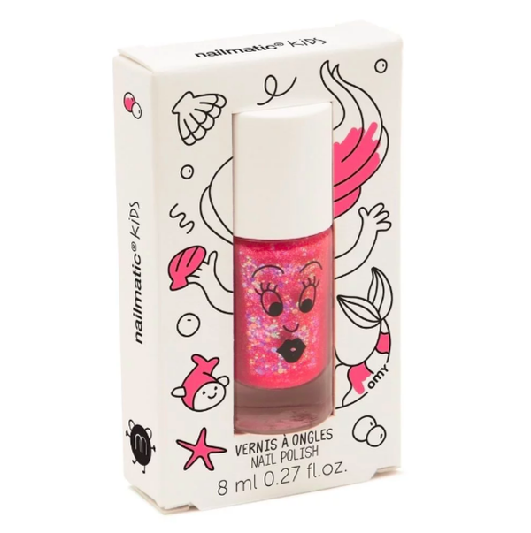 Nailmatic - Nailmatic 小美人魚水漾亮彩指甲油-閃粉紅-8ml