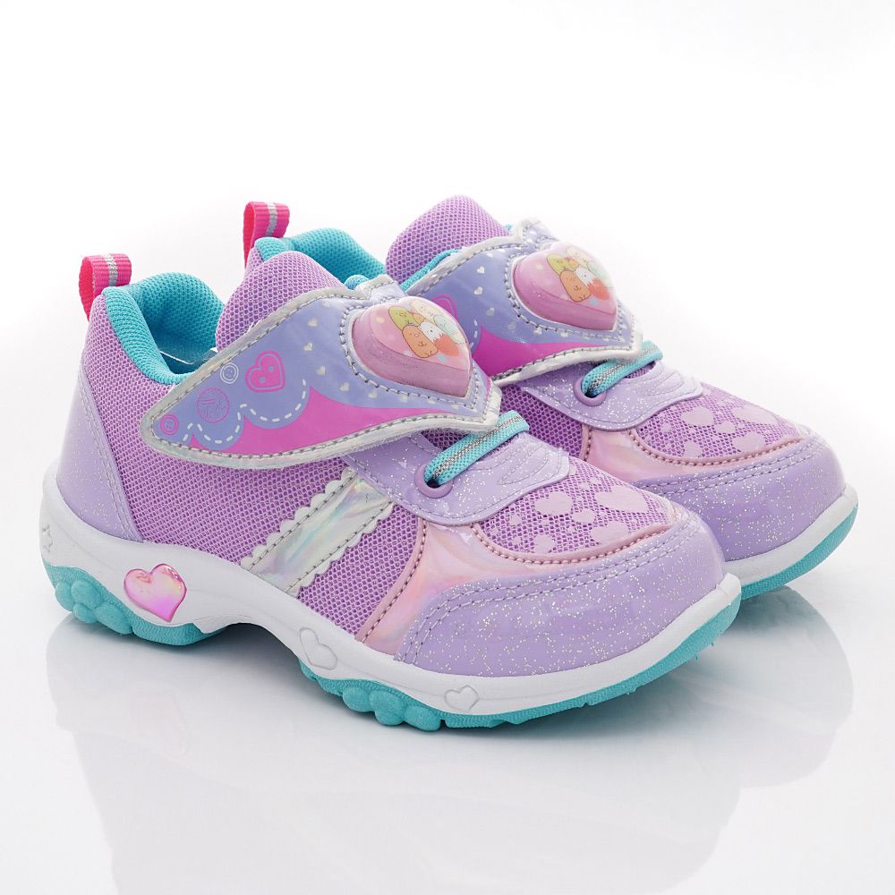 角落生物 - 台灣製角落生物電燈運動鞋(中小童段)-紫