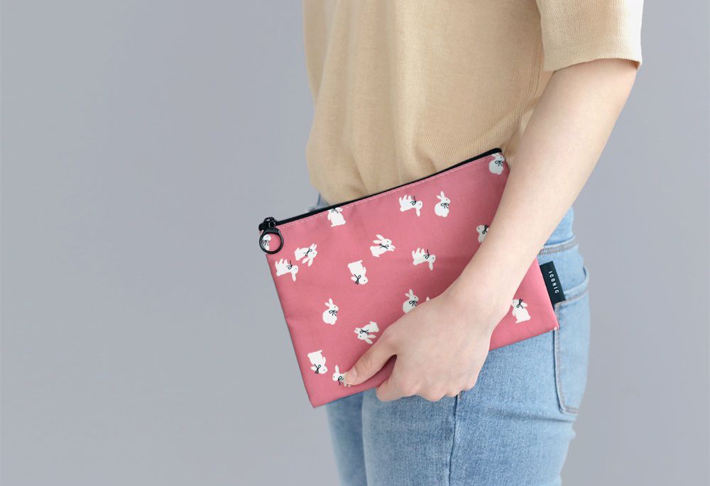 韓國 ICONIC - 防潑水收納袋(M)-童話獨角獸 (20X15cm)