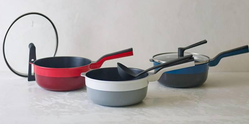 Remy - 多功能萬用不沾鍋(含鍋蓋)-24cm-Remy pan plus-純淨白