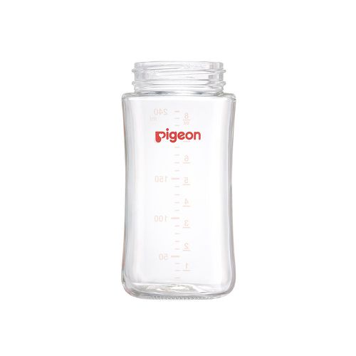 貝親 Pigeon - 第三代寬口玻璃奶瓶空瓶240ml