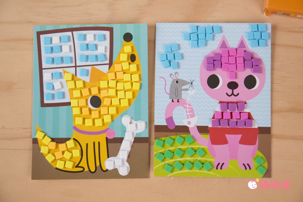 熱銷補貨到【西班牙 APLI 】初階拼圖／旅行遊戲卡／馬賽克拼貼