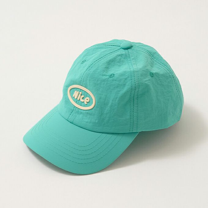 日本 b-ROOM - 時尚休閒棒球帽-Nice-藍綠 (F)