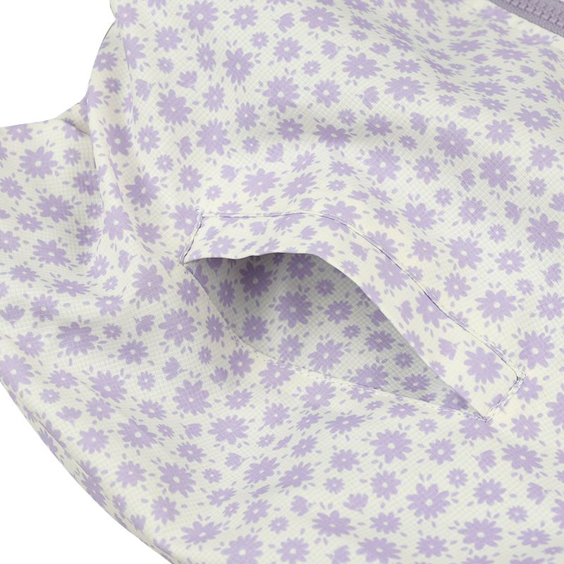 akachan honpo - 夾克-可攜式防潑水-紫色