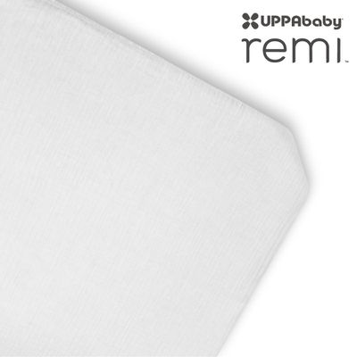 美國UPPAbaby - Remi 多功能嬰兒床的配件_有機棉床墊套_單入組-(適用下方床墊)