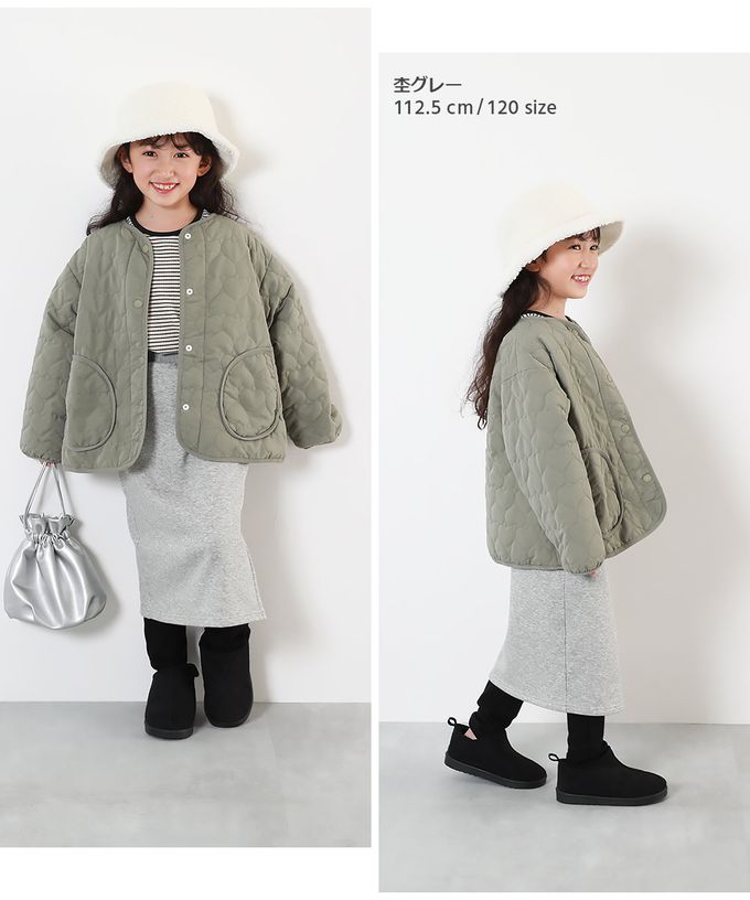 日本 devirock - RICH WARM 裏起毛時尚內搭褲長裙-米白x黑