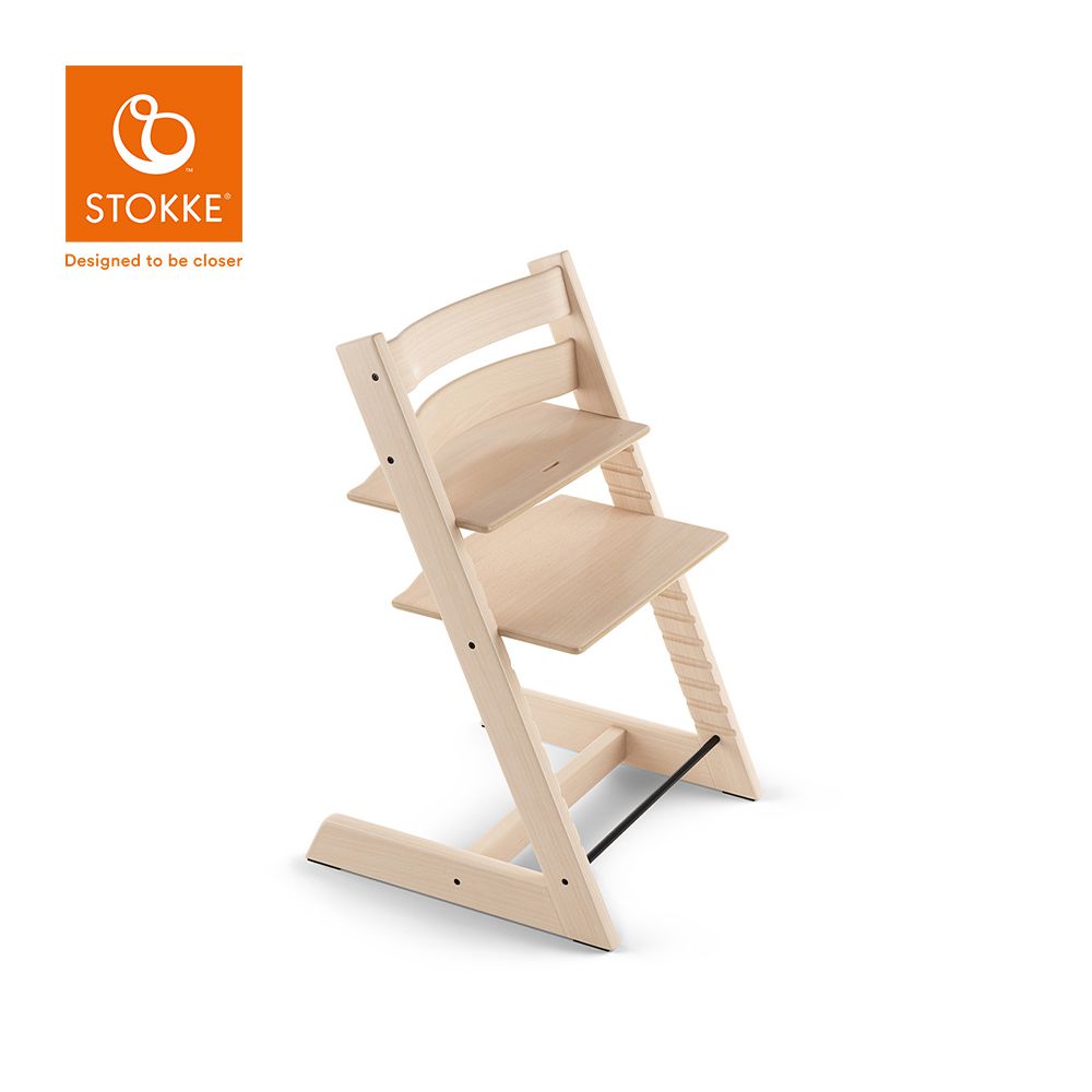 Stokke - 挪威 Tripp Trapp 成長椅經典櫸木系列-天然色