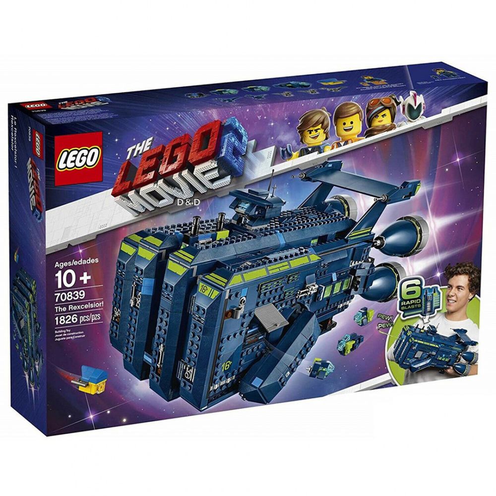 樂高 LEGO Movie 樂高玩電影系列 - The Rexcelsior! 70839-1826pcs