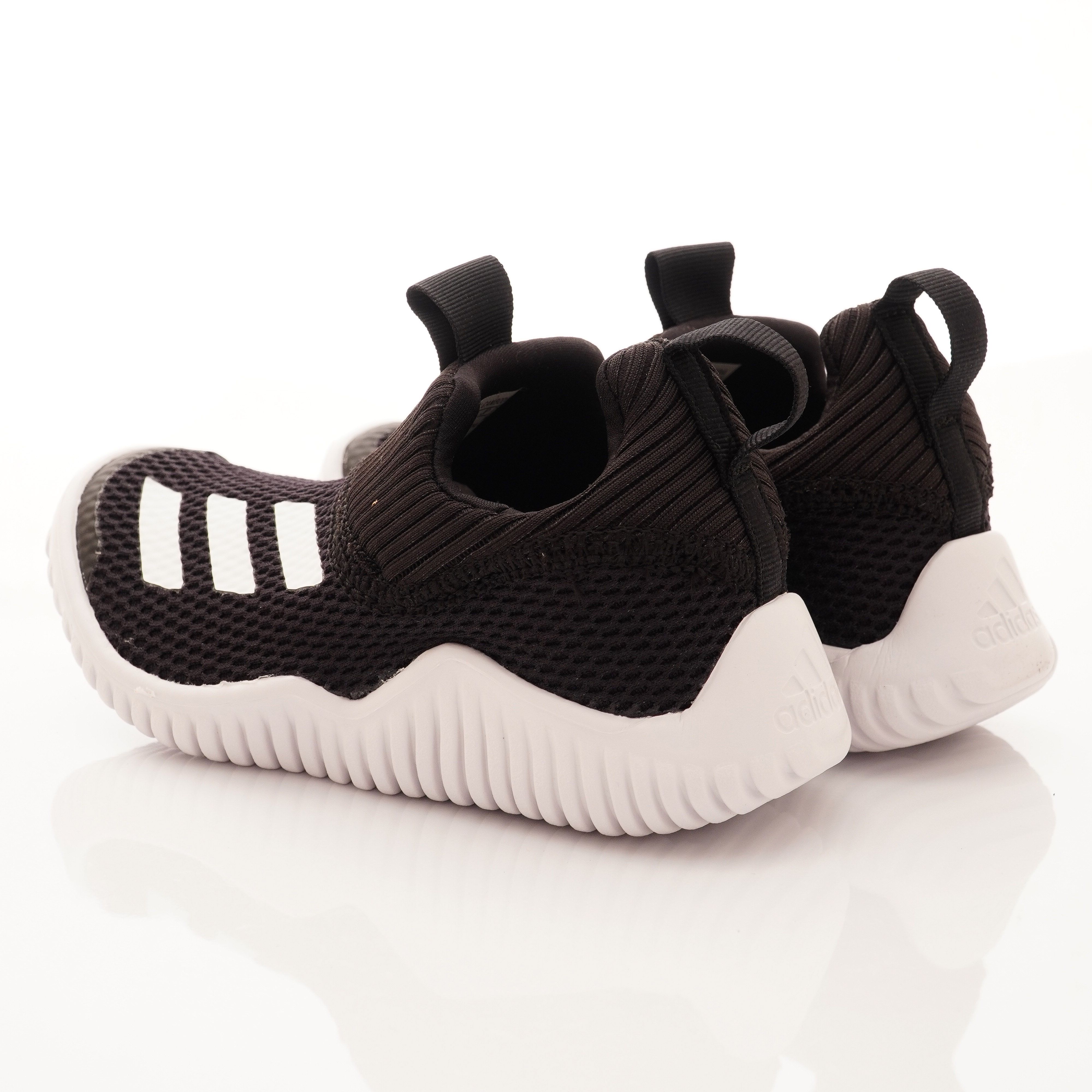 adidas - 機能童鞋-經典襪套運動款(中小童段)-黑